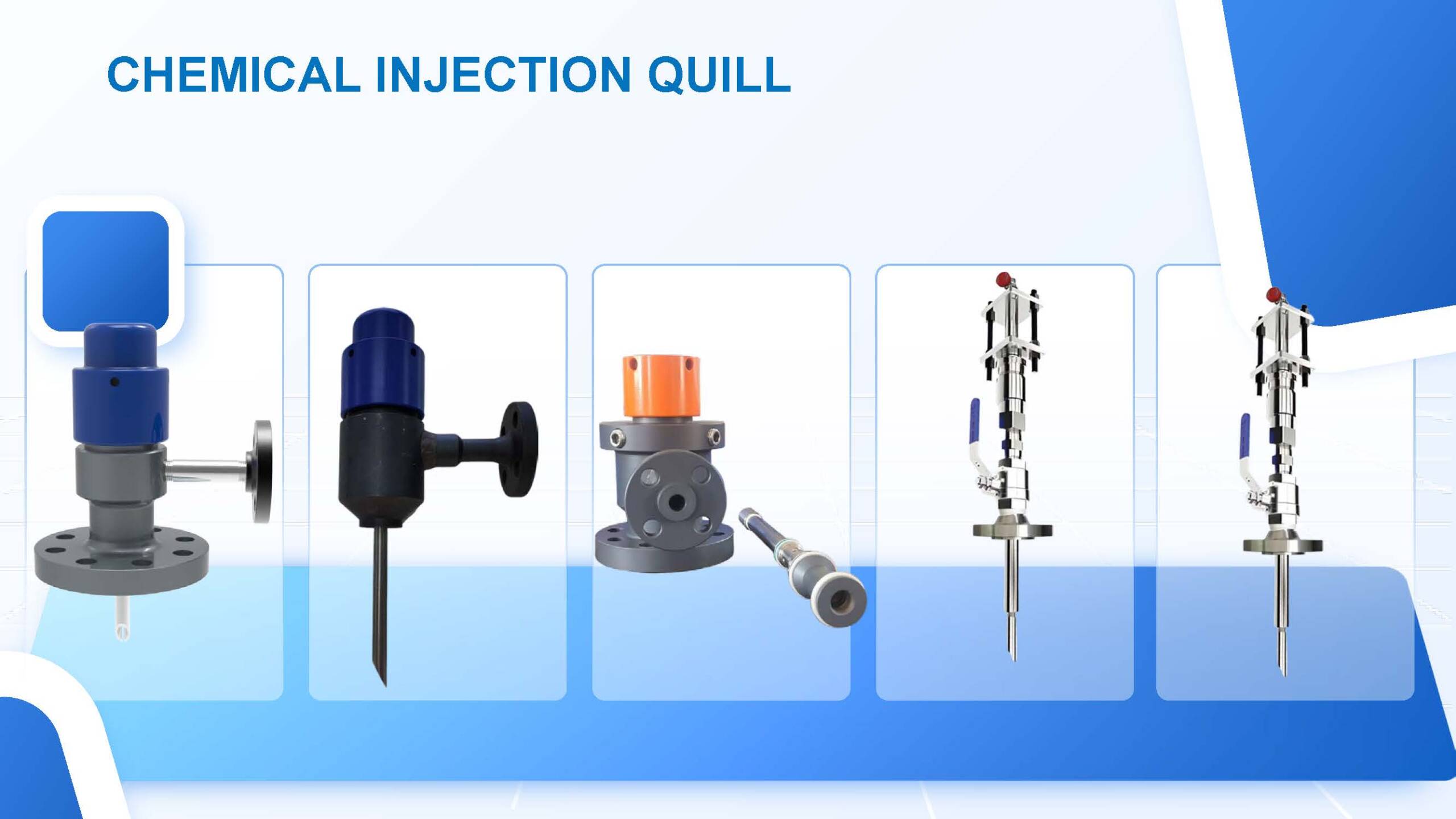 EMT chemical injection quill